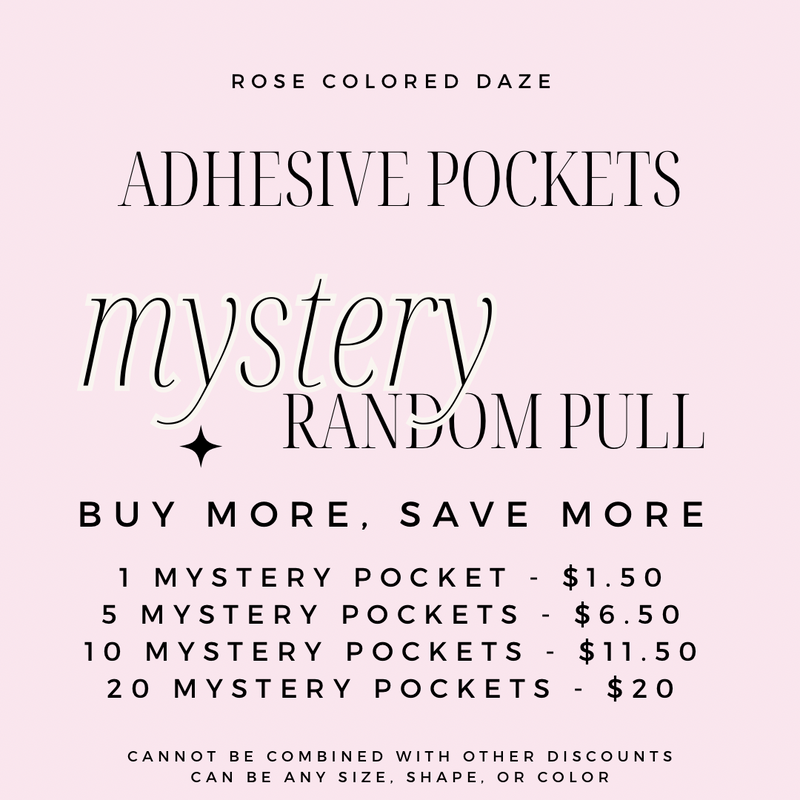 Adhesive Pockets - Mystery Random Pull