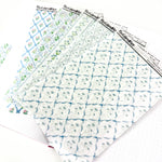 Washi Paper Tearable Stickers - Grandmillenial - Blue