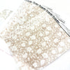 Washi Paper Tearable Stickers - Toile A Fleurs