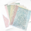 Washi Paper Stickers - Tearable Washi Page - Polka Dots - Soft Spring Pastels