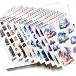 Transparent Matte Stickers - Fantasy Collection