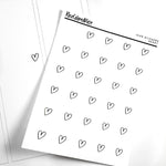 Icon Sticker Sheets - Heart