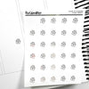 Icon Sticker Sheets - Pawprint