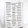 Foiled Stickers - Holiday Stickers - Old English Font