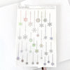 Foiled Stickers - Hanging Snowflakes