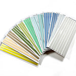 Long Hightlight Strip Sticky Notes - Single Colors - Fall Colors