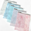 Washi Paper Tearable Stickers - Quarter Sheet Size - Pastel Snowflakes