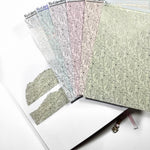 Washi Paper Stickers - Tearable Washi Page - Autumn Leaves - Soft Autumn Colors