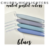 Chubby Highlighters - Blues