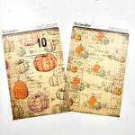 Washi Paper Tearable Stickers - Harvest Newspaper Collection