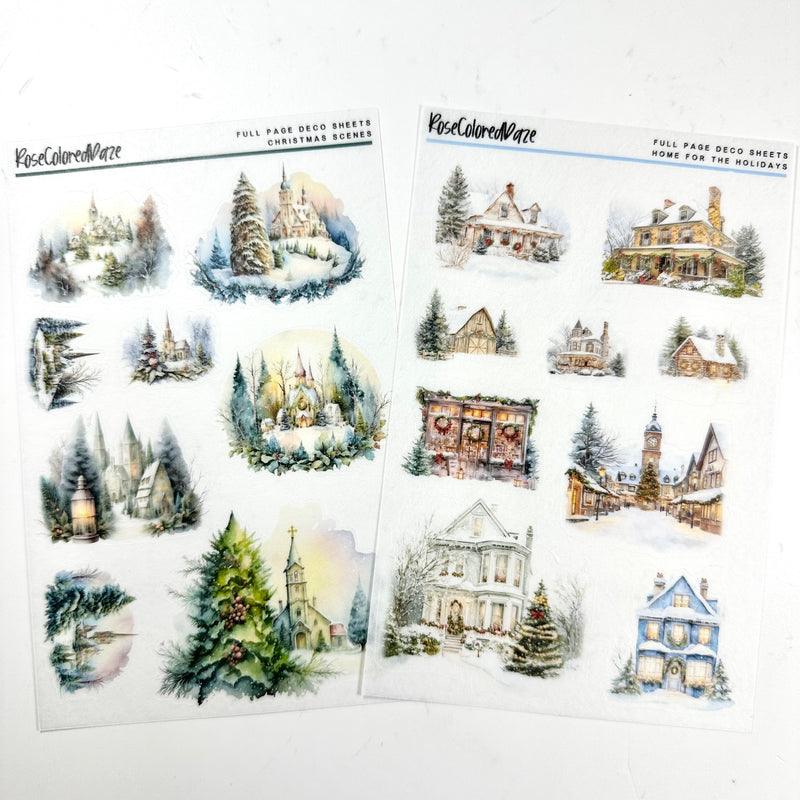 Decorative Stickers - Holiday '24 Collection