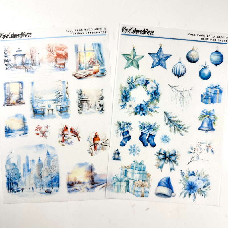 Decorative Stickers - Holiday '24 Collection