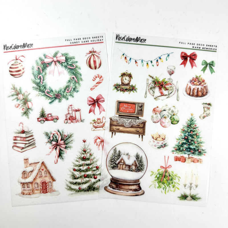 Decorative Stickers - Holiday '24 Collection