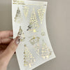 Foiled Stickers - Decorated Trees