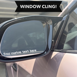 Window Cling - CUSTOM OPTION