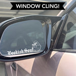 Window Cling - Bookish Soul