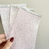 Washi Paper Stickers - Tearable Washi Page - Vintage Newspaper - Lavender Haze Collection