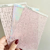 Washi Paper Stickers - Tearable Washi Page - Vintage Newspaper - Lavender Haze Collection