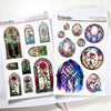 Transparent Matte Stickers - Decorative Windows - Fantasy Collection