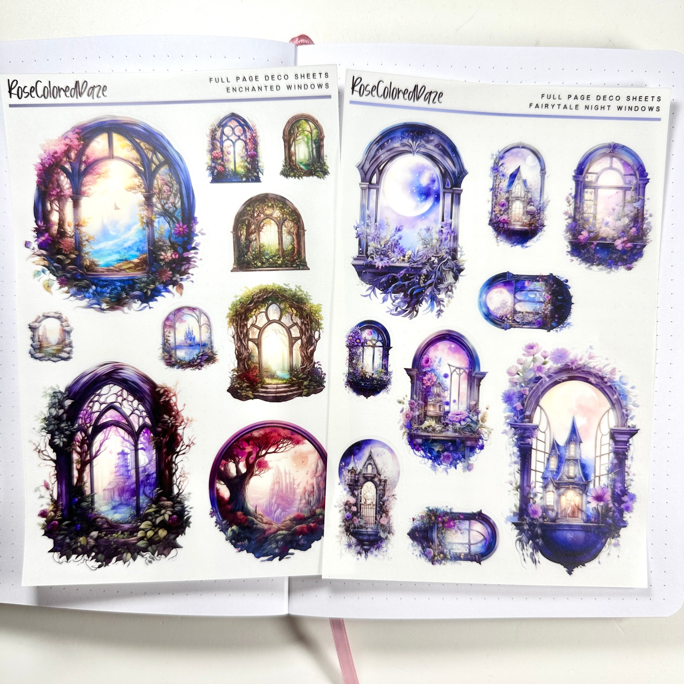 Struthuta Window Sticker Transparent Matte Stickers - Decorative Windows - Fantasy Collection ...