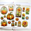 Transparent Matte Stickers - Decorative Windows - Fantasy Collection