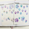 Transparent Matte Stickers - Birthday Collection - Decorative Balloons