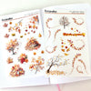 Transparent Matte Stickers - Autumn Collection