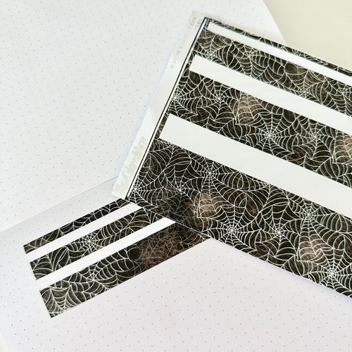 Washi Paper Stickers - Washi Strips - Webs Collection