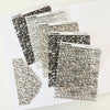 Washi Paper Tearable Stickers - Quarter Sheet Size - Stone