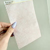 Washi Paper Stickers - Tearable Washi Page - Polka Dots - Soft Spring Pastels