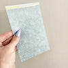 Washi Paper Stickers - Tearable Washi Page - Polka Dots - Soft Spring Pastels