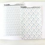 Washi Paper Tearable Stickers - Grandmillenial - Blue