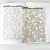 Washi Paper Tearable Stickers - Toile A Fleurs