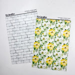 Washi Paper Tearable Stickers - Hello, Spring