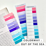 Translucent Page Flags - Summer Collection - Set of 10