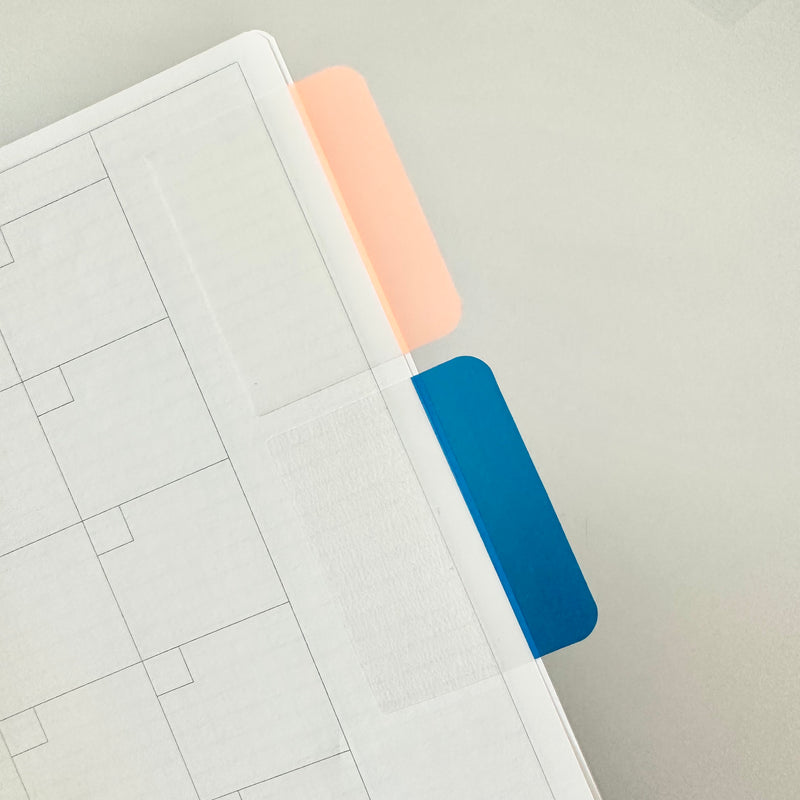 Stick Note Color Tabs Transparent Sticky Notes - 2