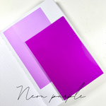 Translucent Sticky Notes - 6"x4" Unlined - Neon Collection
