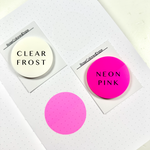 Translucent Sticky Notes - 1.75" Circle - Summer Collection