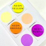 Translucent Sticky Notes - 1.75" Circle - Summer Collection