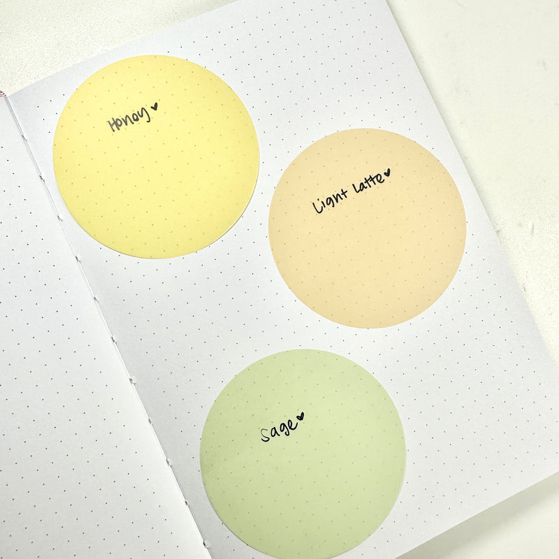 Translucent Sticky Notes - 3" Circle Shaped