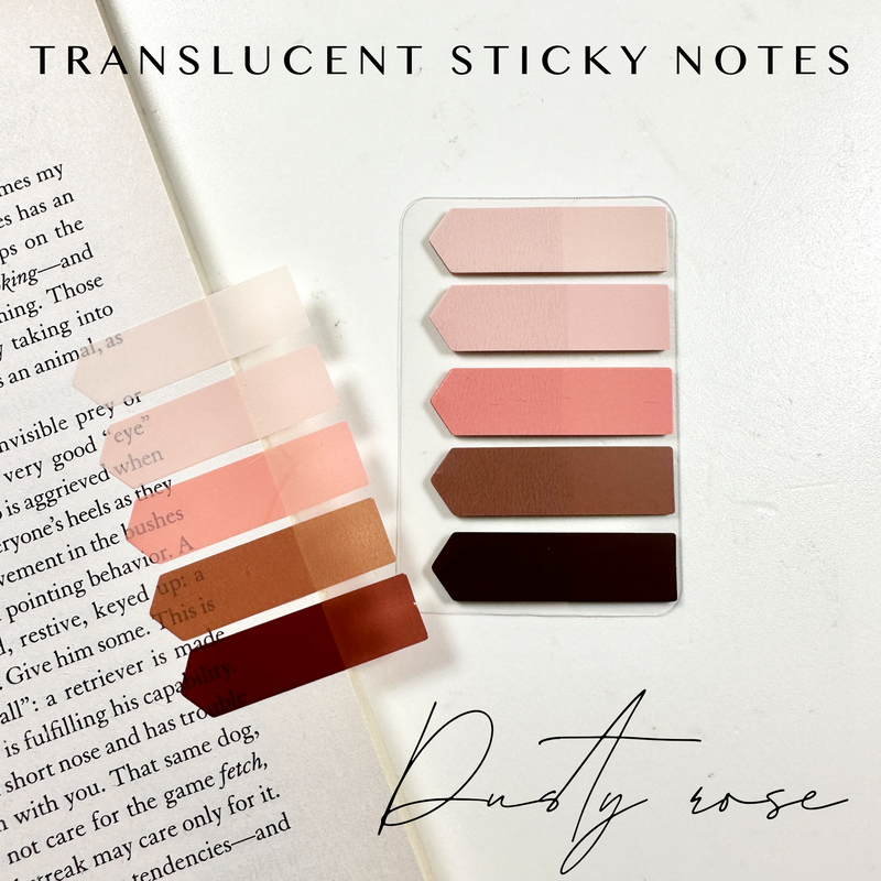 Translucent Page Flags - Arrow Page Flags – Rose Colored Daze