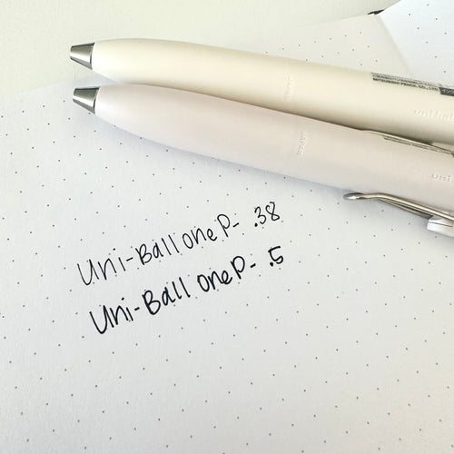Uni-ball One P Gel Pen / 0.5 mm / Black Ink