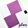 Translucent Sticky Notes - 3x3" Lined - Fall Romance Collection
