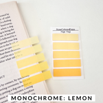 Translucent Page Flags - Monochromes and Neutrals Collection