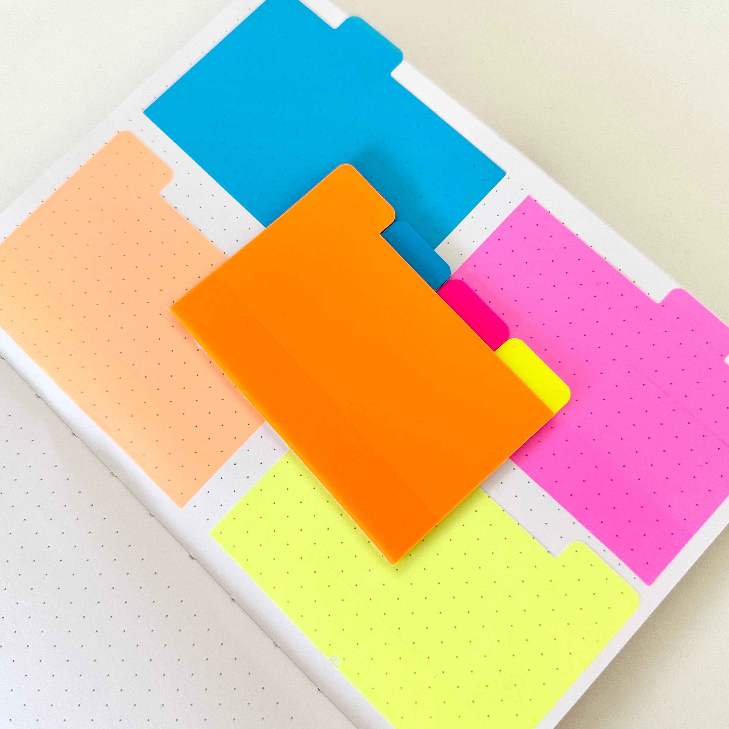 Translucent Sticky Notes - Neon Tabbed Collection – Rose Colored Daze