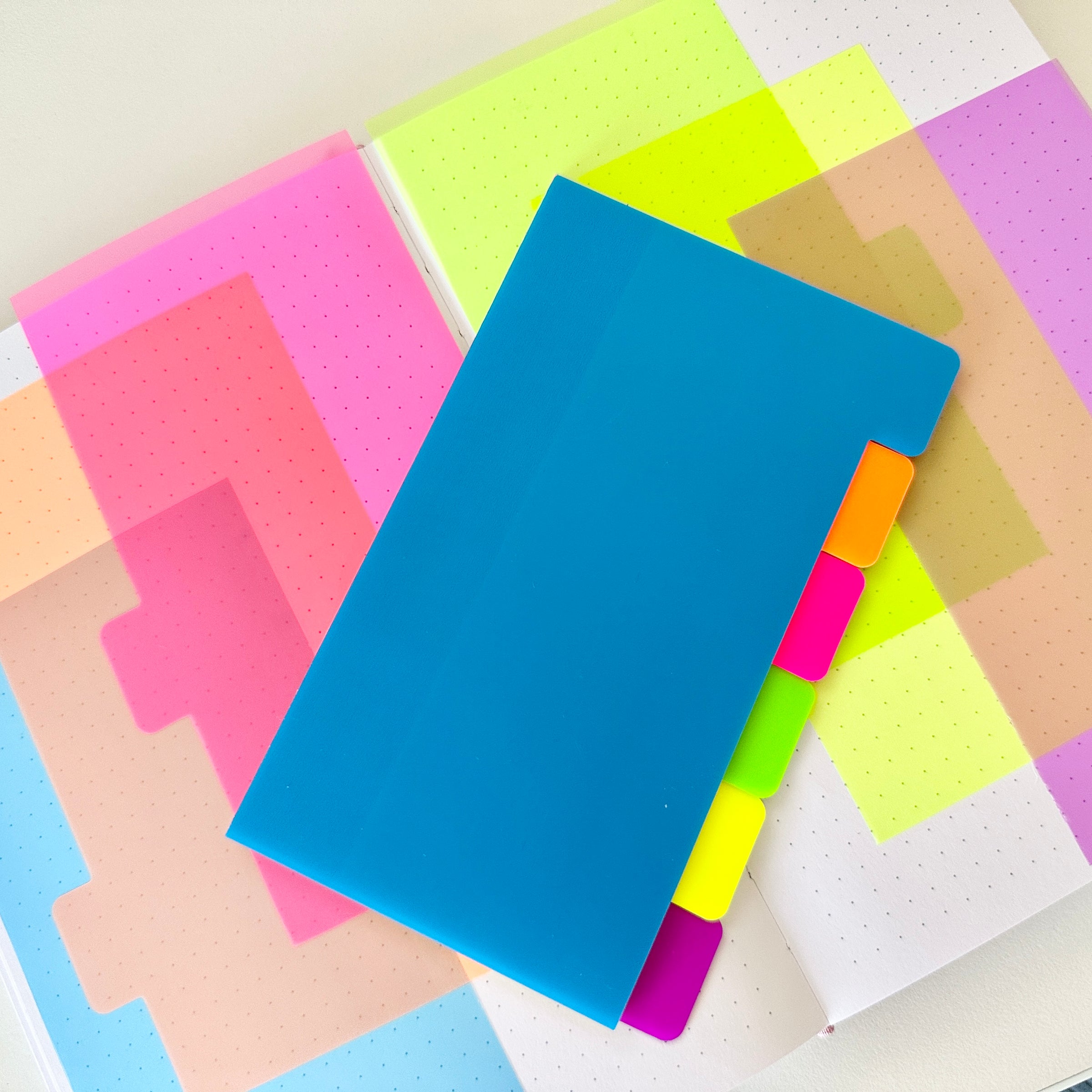 Translucent Sticky Notes - Neon Tabbed Collection – Rose Colored Daze