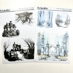 Large Decorative Stickers - Halloween '24 Collection