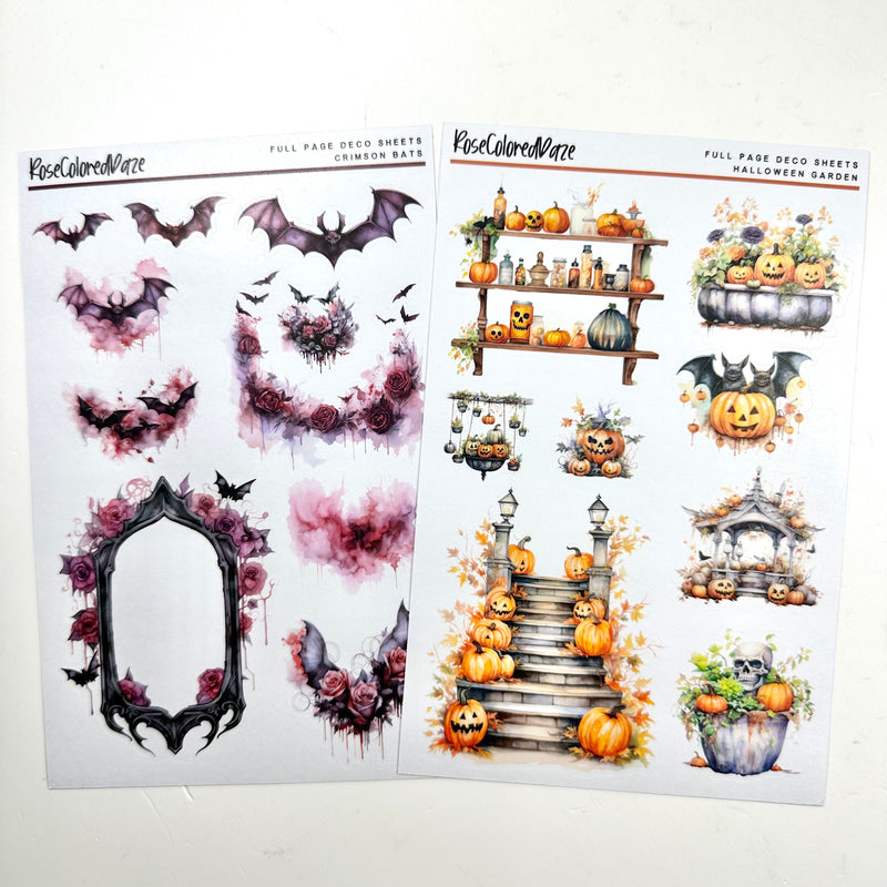 Decorative Stickers - Halloween '24 Collection