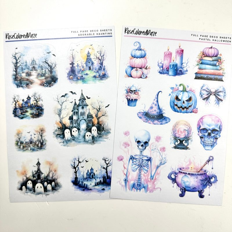 Decorative Stickers - Halloween '24 Collection