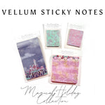 Vellum Sticky Notes - The Magical Holiday Collection